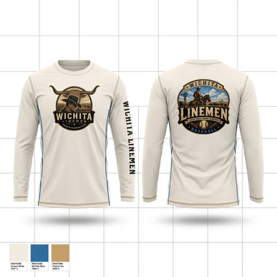 Wichita Linemen Long Sleeve Performance Shirt 2