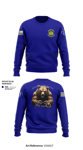 Crew Neck Sweatshirt, Troop A Crime Wreckers, , Teamtime, Team time, sublimation, custom sports apparel, team uniforms, spirit wear, spiritwear, sports uniforms, custom shirts, team store, custom team store, fundraiser sports, apparel fundraiser