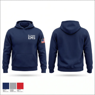 Hoodie, St. James EMS, EMS/EMT, Teamtime, Team time, sublimation, custom sports apparel, team uniforms, spirit wear, spiritwear, sports uniforms, custom shirts, team store, custom team store, fundraiser sports, apparel fundraiser