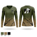 Quality K9 Concepts Women's Long Sleeve V-neck Shirt - 1