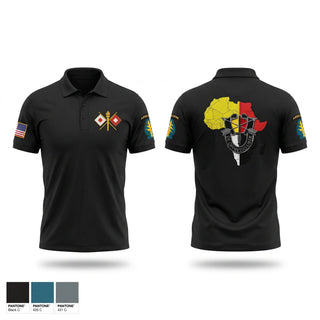 Short Sleeve Performance Polo, S6 HHC 3SFG, Army, Teamtime, Team time, sublimation, custom sports apparel, team uniforms, spirit wear, spiritwear, sports uniforms, custom shirts, team store, custom team store, fundraiser sports, apparel fundraiser