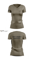 Tift County Sheriff 16437205 Women's Short Sleeve V-neck Shirt - 1