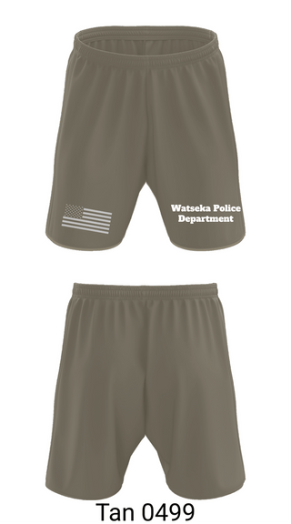 Athletic Shorts With Pockets, Watseka Police Department, Police, Teamtime, Team time, sublimation, custom sports apparel, team uniforms, spirit wear, spiritwear, sports uniforms, custom shirts, team store, custom team store, fundraiser sports, apparel fundraiser
