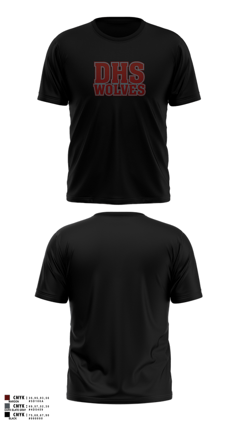 Short Sleeve Performance Shirt, DHS Wolves, Men's Soccer, Teamtime, Team time, sublimation, custom sports apparel, team uniforms, spirit wear, spiritwear, sports uniforms, custom shirts, team store, custom team store, fundraiser sports, apparel fundraiser