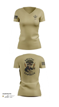 301 76362745 Women's Short Sleeve V-neck Shirt - 24