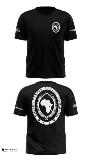 Short Sleeve Performance Shirt, USAFRICOM, Army, Teamtime, Team time, sublimation, custom sports apparel, team uniforms, spirit wear, spiritwear, sports uniforms, custom shirts, team store, custom team store, fundraiser sports, apparel fundraiser
