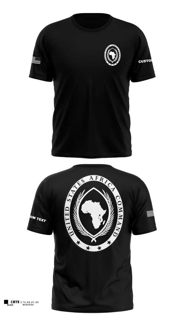 Short Sleeve Performance Shirt, USAFRICOM, Army, Teamtime, Team time, sublimation, custom sports apparel, team uniforms, spirit wear, spiritwear, sports uniforms, custom shirts, team store, custom team store, fundraiser sports, apparel fundraiser