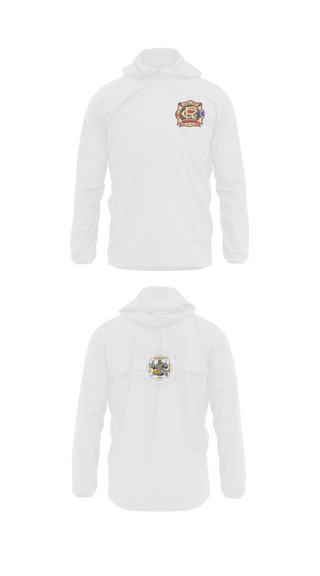 Windbreaker, Rockdale County Fire Rescue Company 1, Fire Department, Teamtime, Team time, sublimation, custom sports apparel, team uniforms, spirit wear, spiritwear, sports uniforms, custom shirts, team store, custom team store, fundraiser sports, apparel fundraiser