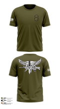 DAUPHIN COUNTY CRT 14886529 Old School Cotton Feel Shirt - 101