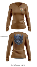ESSEX ER01 Women's Long Sleeve V-neck Shirt - 21