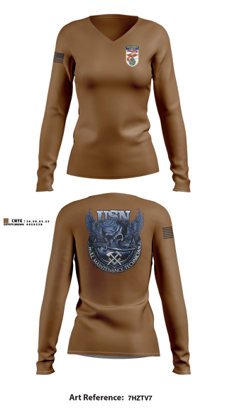 Womens Long Sleeve Vneck Shirt, ESSEX RDIV, Navy, Teamtime, Team time, sublimation, custom sports apparel, team uniforms, spirit wear, spiritwear, sports uniforms, custom shirts, team store, custom team store, fundraiser sports, apparel fundraiser
