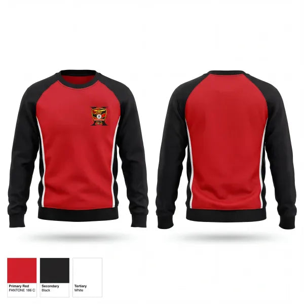 Crew Neck Sweatshirt, Region 1398 Arsenal, Men's Soccer, Teamtime, Team time, sublimation, custom sports apparel, team uniforms, spirit wear, spiritwear, sports uniforms, custom shirts, team store, custom team store, fundraiser sports, apparel fundraiser