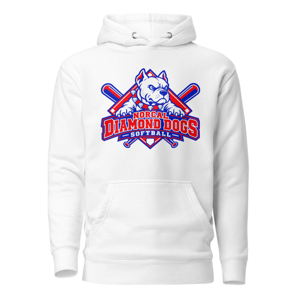 Unisex Hoodie - 1 - White