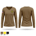 1/169 OCS Women's Long Sleeve V-neck Shirt - 1