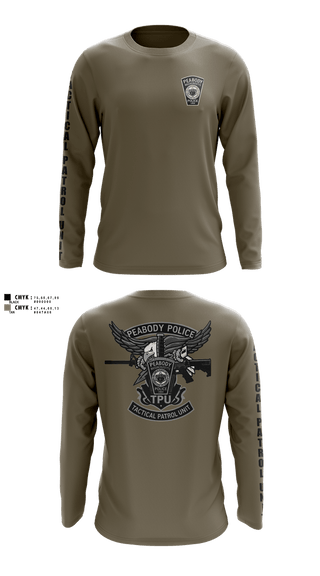 Long Sleeve Performance Shirt, Tactical Patrol Unit, Police, Teamtime, Team time, sublimation, custom sports apparel, team uniforms, spirit wear, spiritwear, sports uniforms, custom shirts, team store, custom team store, fundraiser sports, apparel fundraiser