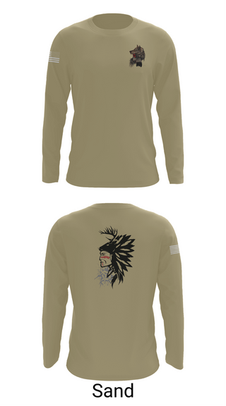 Long Sleeve Performance Shirt, 101st airborne 1-327, Army, Teamtime, Team time, sublimation, custom sports apparel, team uniforms, spirit wear, spiritwear, sports uniforms, custom shirts, team store, custom team store, fundraiser sports, apparel fundraiser