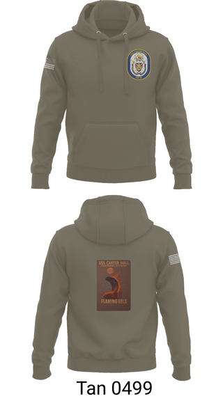 Hoodie, Uss Carter Hall, , Teamtime, Team time, sublimation, custom sports apparel, team uniforms, spirit wear, spiritwear, sports uniforms, custom shirts, team store, custom team store, fundraiser sports, apparel fundraiser