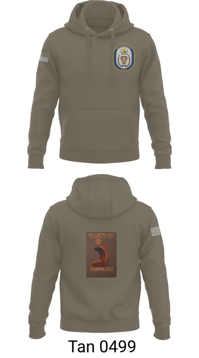 Uss Carter Hall 96042318 Hoodie - 74