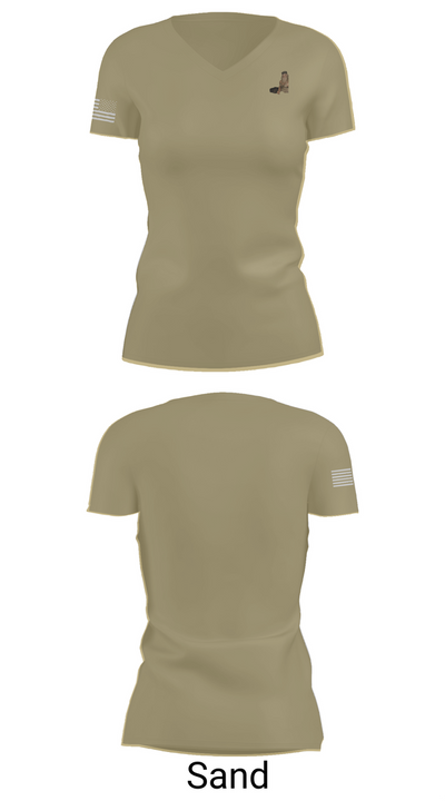HHD, 303d iew bn 46900468 Women's Short Sleeve V-neck Shirt - 88