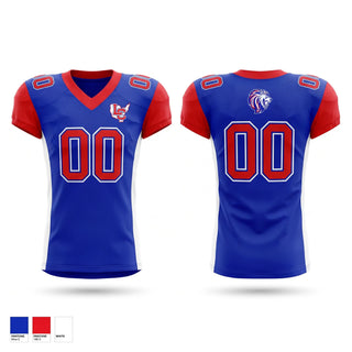 Football Jersey, Lewis County Lions, , Teamtime, Team time, sublimation, custom sports apparel, team uniforms, spirit wear, spiritwear, sports uniforms, custom shirts, team store, custom team store, fundraiser sports, apparel fundraiser