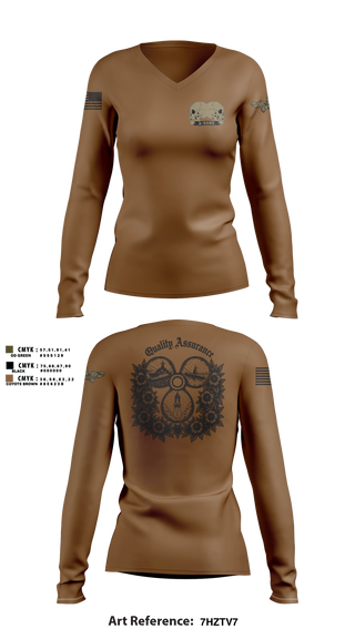 Womens Long Sleeve Vneck Shirt, NSSF, Navy, Teamtime, Team time, sublimation, custom sports apparel, team uniforms, spirit wear, spiritwear, sports uniforms, custom shirts, team store, custom team store, fundraiser sports, apparel fundraiser