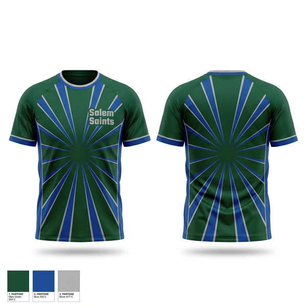 Soft Poly Tee Cotton Like Feel, Salem Saints, Spirit Store, Teamtime, Team time, sublimation, custom sports apparel, team uniforms, spirit wear, spiritwear, sports uniforms, custom shirts, team store, custom team store, fundraiser sports, apparel fundraiser