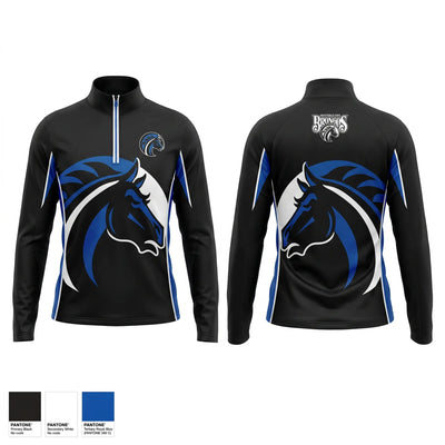 Fayetteville state University Quarter Zip Jacket - 1