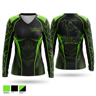 Womens Long Sleeve Vneck Shirt, Sound Beach Lacrosse Academy, Men's Lacrosse, Teamtime, Team time, sublimation, custom sports apparel, team uniforms, spirit wear, spiritwear, sports uniforms, custom shirts, team store, custom team store, fundraiser sports, apparel fundraiser