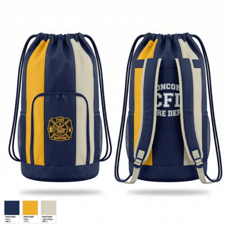 Gear Bag, Concord Fire Department, Fire Department, Teamtime, Team time, sublimation, custom sports apparel, team uniforms, spirit wear, spiritwear, sports uniforms, custom shirts, team store, custom team store, fundraiser sports, apparel fundraiser