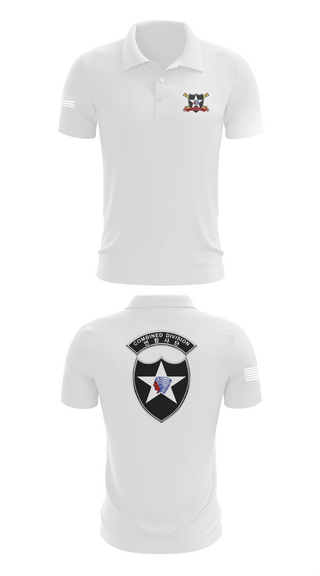 Short Sleeve Performance Polo, 2ID DIVARTY, Army, Teamtime, Team time, sublimation, custom sports apparel, team uniforms, spirit wear, spiritwear, sports uniforms, custom shirts, team store, custom team store, fundraiser sports, apparel fundraiser