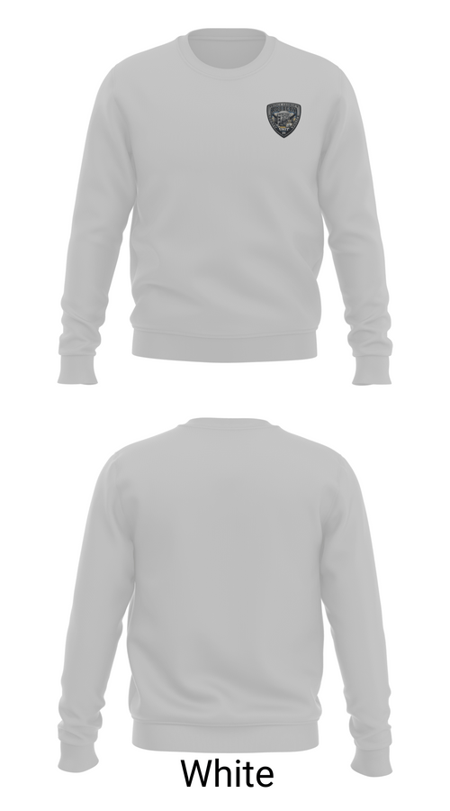 Crew Neck Sweatshirt, Prince George's County Police Robbery Unit, Police, Teamtime, Team time, sublimation, custom sports apparel, team uniforms, spirit wear, spiritwear, sports uniforms, custom shirts, team store, custom team store, fundraiser sports, apparel fundraiser