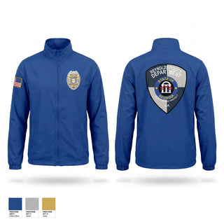 Windbreaker, Reynolds Police Department, Police, Teamtime, Team time, sublimation, custom sports apparel, team uniforms, spirit wear, spiritwear, sports uniforms, custom shirts, team store, custom team store, fundraiser sports, apparel fundraiser