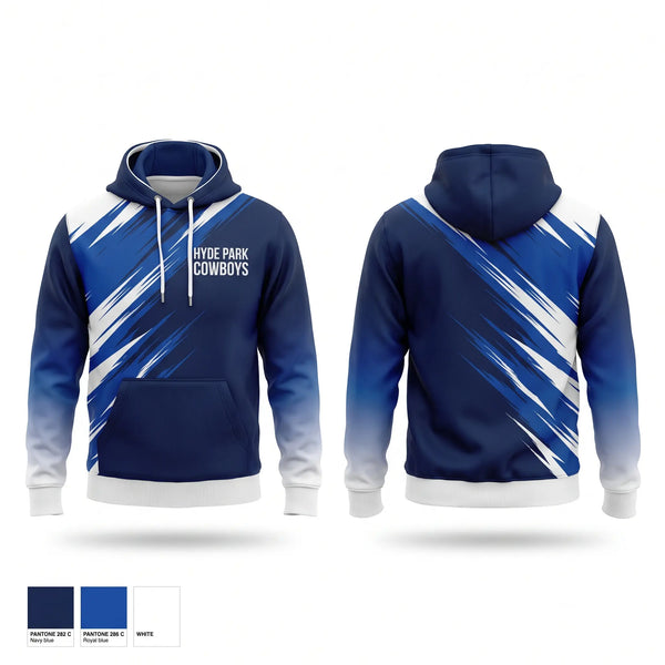 Hoodie, Hyde park cowboys, Cheer, Teamtime, Team time, sublimation, custom sports apparel, team uniforms, spirit wear, spiritwear, sports uniforms, custom shirts, team store, custom team store, fundraiser sports, apparel fundraiser