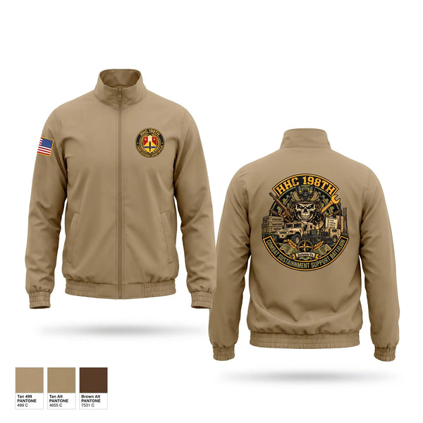 Windbreaker, HHC 198th CSSB, Army, Teamtime, Team time, sublimation, custom sports apparel, team uniforms, spirit wear, spiritwear, sports uniforms, custom shirts, team store, custom team store, fundraiser sports, apparel fundraiser