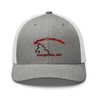 2 Rivers Construction 23011625 Retro Trucker Hat | Yupoong 6606