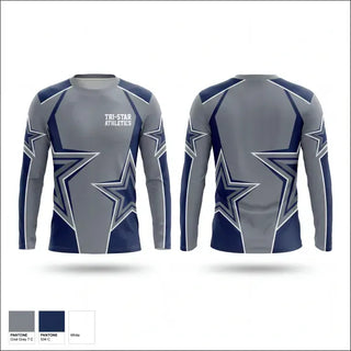 Long Sleeve Performance Shirt, Tri Star Athletics, Men's Basketball, Teamtime, Team time, sublimation, custom sports apparel, team uniforms, spirit wear, spiritwear, sports uniforms, custom shirts, team store, custom team store, fundraiser sports, apparel fundraiser