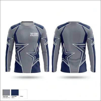 Tri Star Athletics 49384812 Long Sleeve Performance Shirt 1