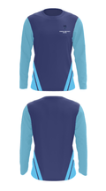 Hunter Huss High School 29740394 Long Sleeve Performance Shirt - 26