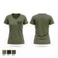 POLK COUNTY NARCOTICS DIVISION Women's Short Sleeve V-neck Shirt - 1