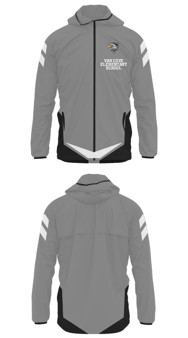 Windbreaker, Van Cove Elementary School, Spirit Store, Teamtime, Team time, sublimation, custom sports apparel, team uniforms, spirit wear, spiritwear, sports uniforms, custom shirts, team store, custom team store, fundraiser sports, apparel fundraiser