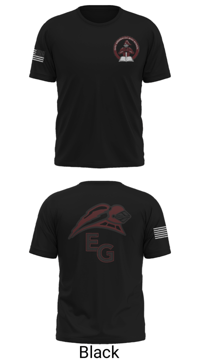 East Greenwich High School Ice Hockey 57137808 Short Sleeve Performance Shirt - 12