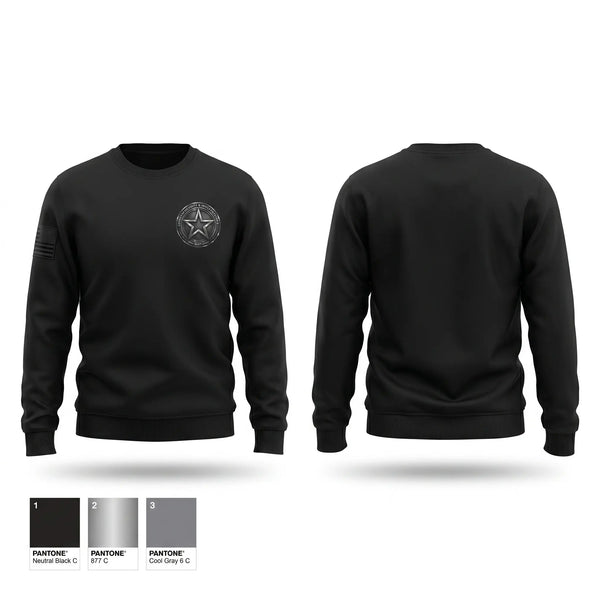 Crew Neck Sweatshirt, Lonestar Security and Investigations, LLC, Police, Teamtime, Team time, sublimation, custom sports apparel, team uniforms, spirit wear, spiritwear, sports uniforms, custom shirts, team store, custom team store, fundraiser sports, apparel fundraiser