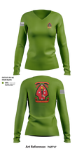 2/2 warlords 8689157 Women's Long Sleeve V-neck Shirt - 100