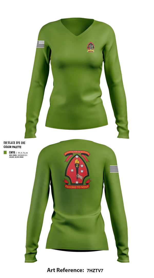 Womens Long Sleeve Vneck Shirt, 2/2 warlords, , Teamtime, Team time, sublimation, custom sports apparel, team uniforms, spirit wear, spiritwear, sports uniforms, custom shirts, team store, custom team store, fundraiser sports, apparel fundraiser