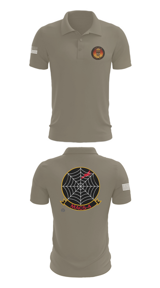 Short Sleeve Performance Polo, Air Traffic Control Company M, Marines, Teamtime, Team time, sublimation, custom sports apparel, team uniforms, spirit wear, spiritwear, sports uniforms, custom shirts, team store, custom team store, fundraiser sports, apparel fundraiser