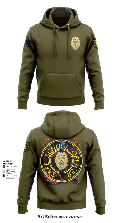 School officer 37316747 Hoodie - 102