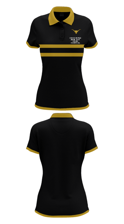 Hebbronville Junior High School Basketball 91750070 Short Sleeve Performance Polo - 37