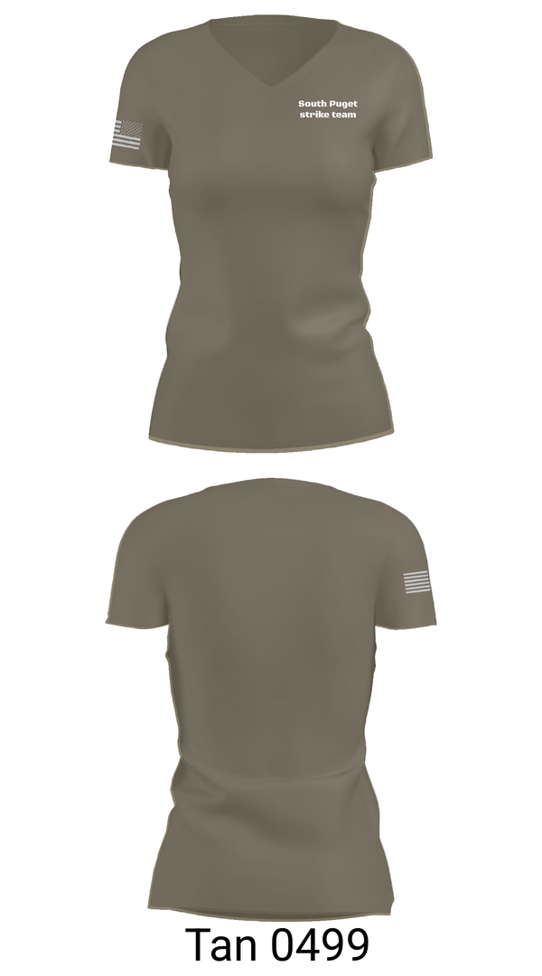Womens Short Sleeve Vneck Shirt, South Puget strike team, , Teamtime, Team time, sublimation, custom sports apparel, team uniforms, spirit wear, spiritwear, sports uniforms, custom shirts, team store, custom team store, fundraiser sports, apparel fundraiser