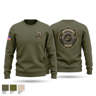 Crew Neck Sweatshirt, WVDCR Special Operations, Police, Teamtime, Team time, sublimation, custom sports apparel, team uniforms, spirit wear, spiritwear, sports uniforms, custom shirts, team store, custom team store, fundraiser sports, apparel fundraiser