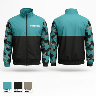 IT STARTS HERE 63993273 Windbreaker - 1